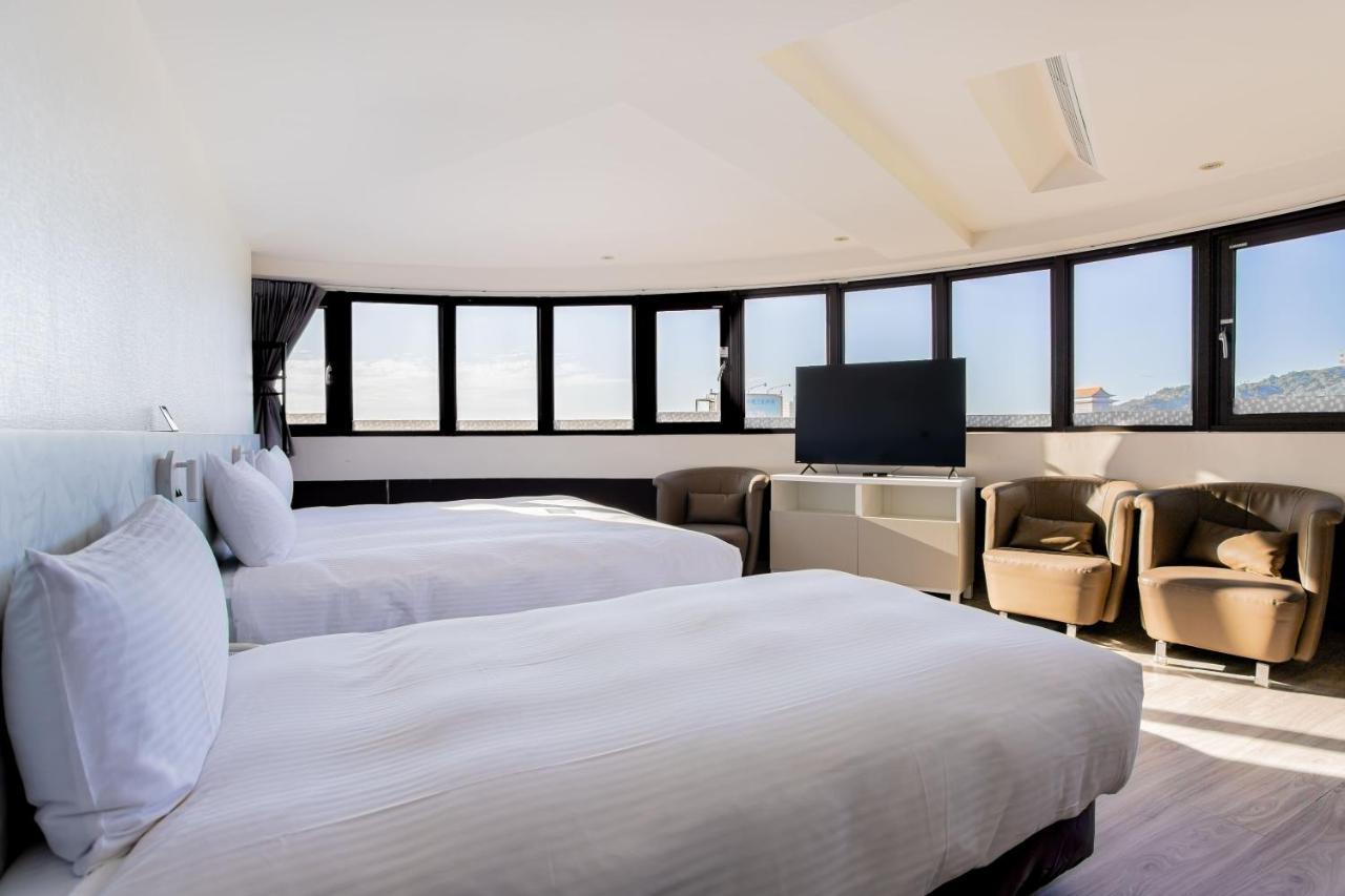 Dreibettzimmer mit Aussicht